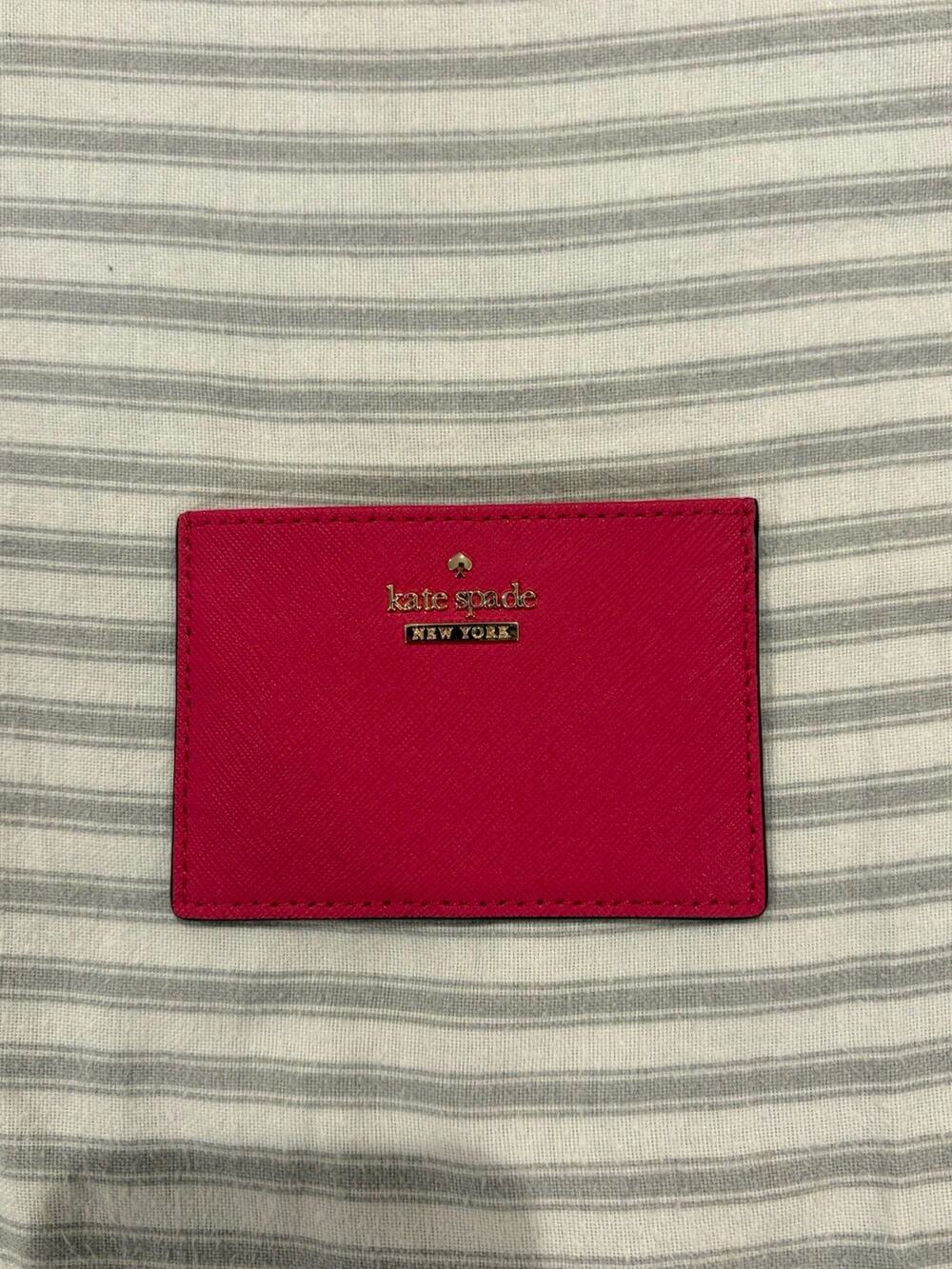Kate Spade “Cameron” Street Card Holder Hot Pink NWOT Brand New Great Condition